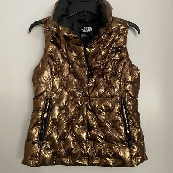 The North Face Jackets & Blazers - The North Face Women's Metallic Gold Vest
